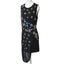 Desigual Womens Embroidered  Beaded Ayssemetrical Front Dress