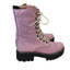 Alexa Chung Heavy Tread Platform Chunky Leather Boots