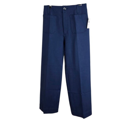 Anthropologie Maeve The Colette Ponte Crop Wide-Leg Pants