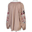 Free The Roses Oversized Embroidered Pink Tunic