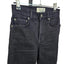 Reformation High Waist Faded  Black Destroyed Jeans