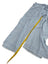 Melissa Nepton Chambray Pull On Tie Waist Tencel Pants