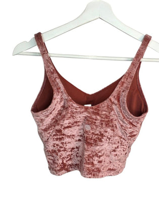 Lululemon Align Tank Cropped Velvet