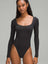 Lululemon Wundermost Ultra-Soft Nulu Square-Neck Long-Sleeve Bodysuit