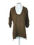 Oh My Gauze! Lagenlook 3/4 Ruched Sleeve Top