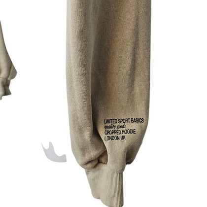 Zara Super Cropped Shrug Hoodie