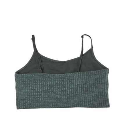 Aerie Ribbed Crop Bra Tank