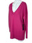Tahari 100% Merino Wool V-Neck Long Sleeve Shirt