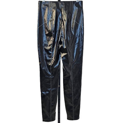 Aritzia Sunday Best Tessy Faux Leather High Rise Pant