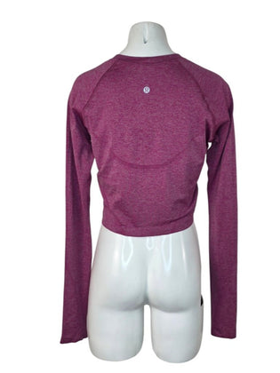 Lululemon Swiftly Tech Cropped Long Sleeve Shirt 2.0