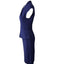 M.M. LaFleur Womens Drape Front Crossover Pencil Dress