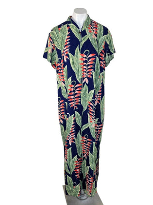 Hilo Hattie Hawaiian Maxi Dress