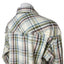 Ariat Plaid Western Fringe Snap Button Down Top