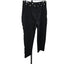 Sandro Paris High Waisted Crop Straight Leg Pants