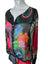 Desigual Sheer Long Sleeve Art Print Blouse