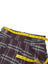 Disturbia Bramble Check Pleated Mini Skirt
