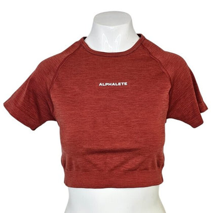 Alphalete Amplify Short Sleeve Crop Top