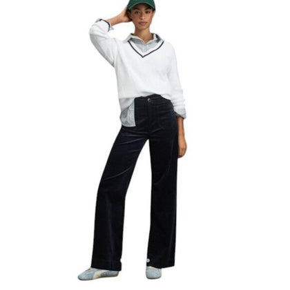 Maeve The Colette Corduroy Full-Length Wide-Leg Pants