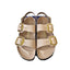 Birkenstock Womens Milano Big Buckle High Shine Sandals