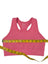 AYBL Pink Print Pullover Sports Bra