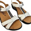Mephisto Felizia Air-relax Mobils White Patent Leather Rhinestone Sandals