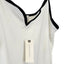 Anthropologie Maeve Contrast Piped Tank Top