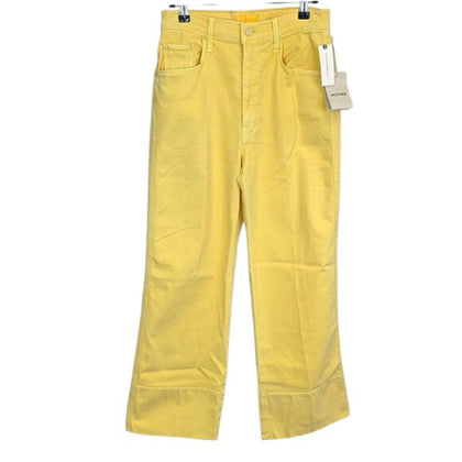 MOTHER The Maven Wide Hem Ankle Jeans