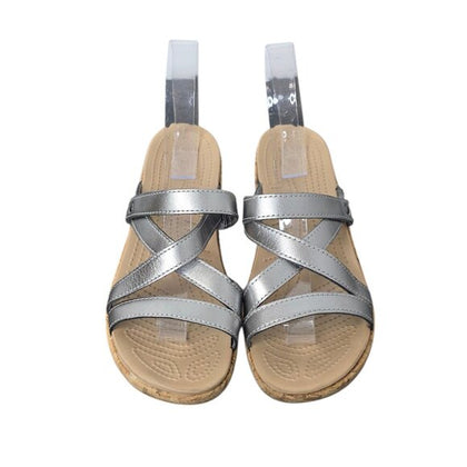 CROCS A-Leigh Wedge Sandals