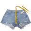 AGOLDE Parker Denim Fray Shorts