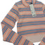Urban Outfitters Out From Under Striped  Ribbed Long Sleeve Crop Top