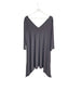 Sympli Handkerchief Hem 3/4 Sleeve Tunic Shirt