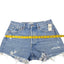 AGOLDE Parker Denim Fray Shorts