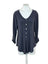 Sympli Button Front Slinky Ruched Sleeve Blouse
