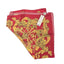 Urban Outfitters Gold Red Printed Silky Scarf