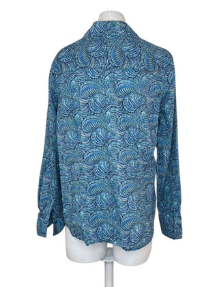 Liberty Art Fabrics Long Sleeve Button Up Shirt