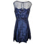 Eliza  J Fit & Flare Sequin Embroidered Dress