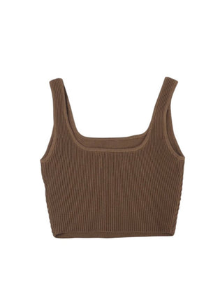 Aritzia Babaton Sculpt Knit Crop Tank