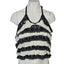 Anthropologie Maeve Halter Sweater Ruffle Layer TankKnit