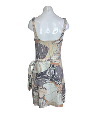 Aritzia Wilfred Saturn Mini Wrap Dress