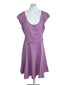 Laura Ashley 100% Linen V-Neck Button Front Dress