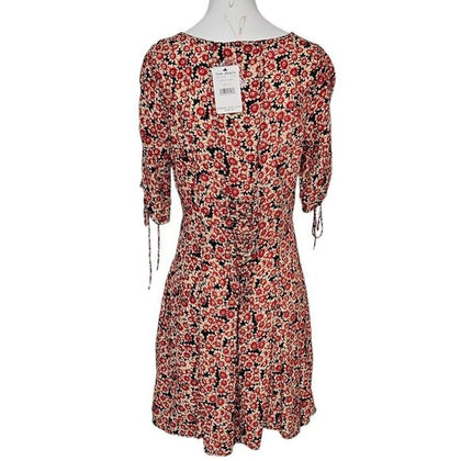 Free People Women's  Laced Up Mini Dress