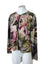 Escada Floral Button Up Cardigan