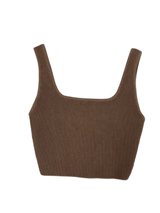 Aritzia Babaton Sculpt Knit Crop Tank