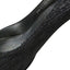 Stuart Weitzman Bowright Black Metallic Sparkle Lame High Heel
