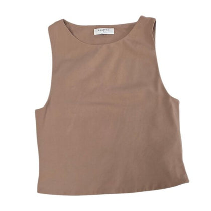 Aritzia Babaton Contour High Neck Crop Sleeveless Tank