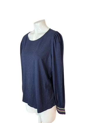 BODEN Smocked Cuff Supersoft Top
