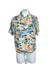 RE/DONE Bird Print Button Up Short Sleeve Shirt