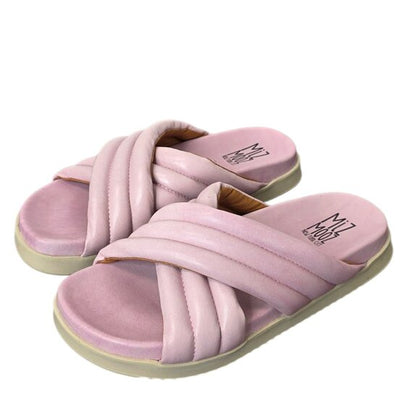 Miz Mooz Marinella Leather Slide Sandals