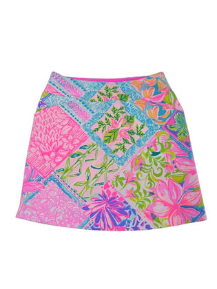 Lilly Pulitzer Luxletic Tropical Print Skort
