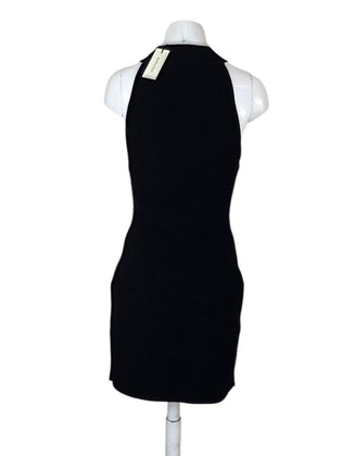 Aritzia Babaton Sculpt Knit Halter Neck Dress